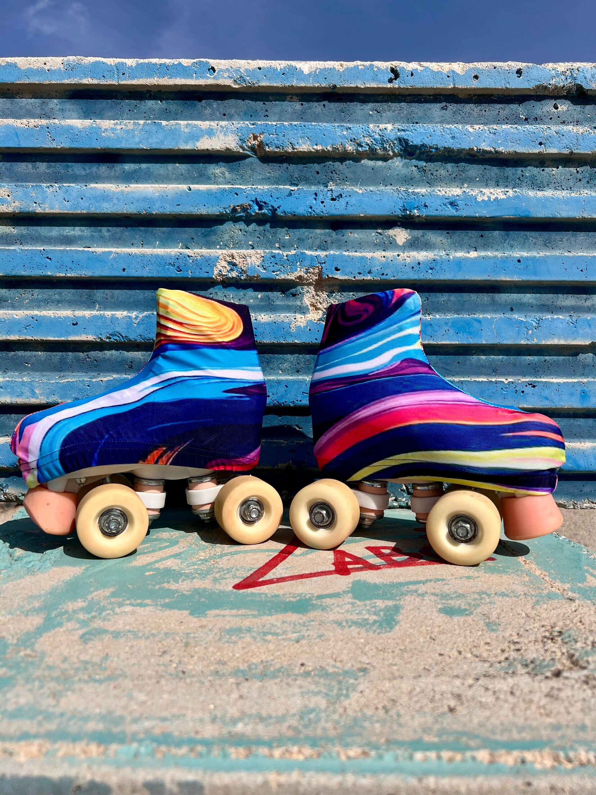 Fundas cubrepatin Arte - 2