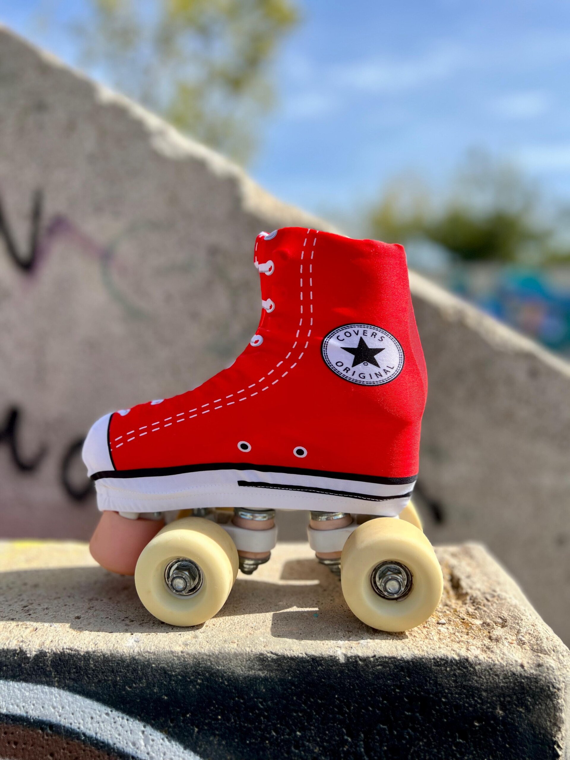 Fundas cubrepatin covers Rojo - 3