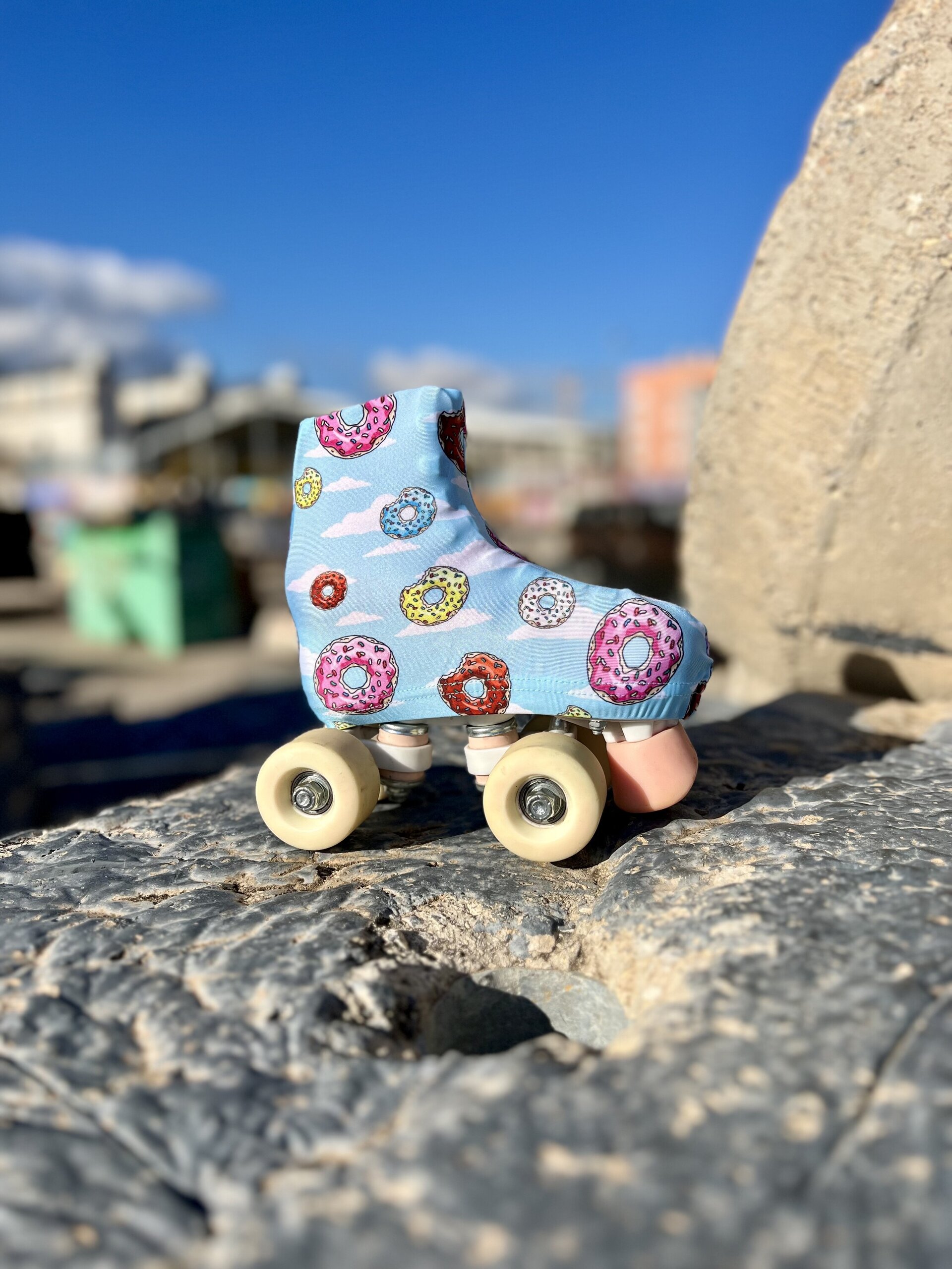 Fundas cubrepatin donuts - 2
