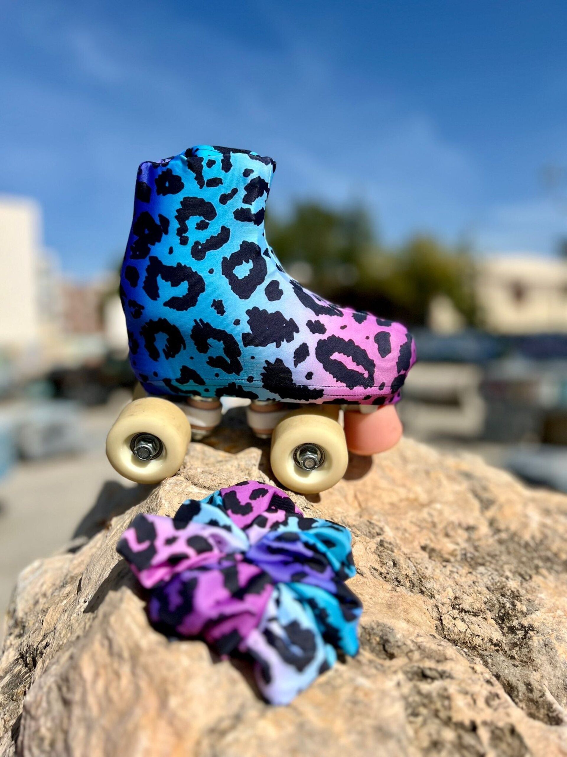 Fundas cubrepatin LEOPARDO - 2