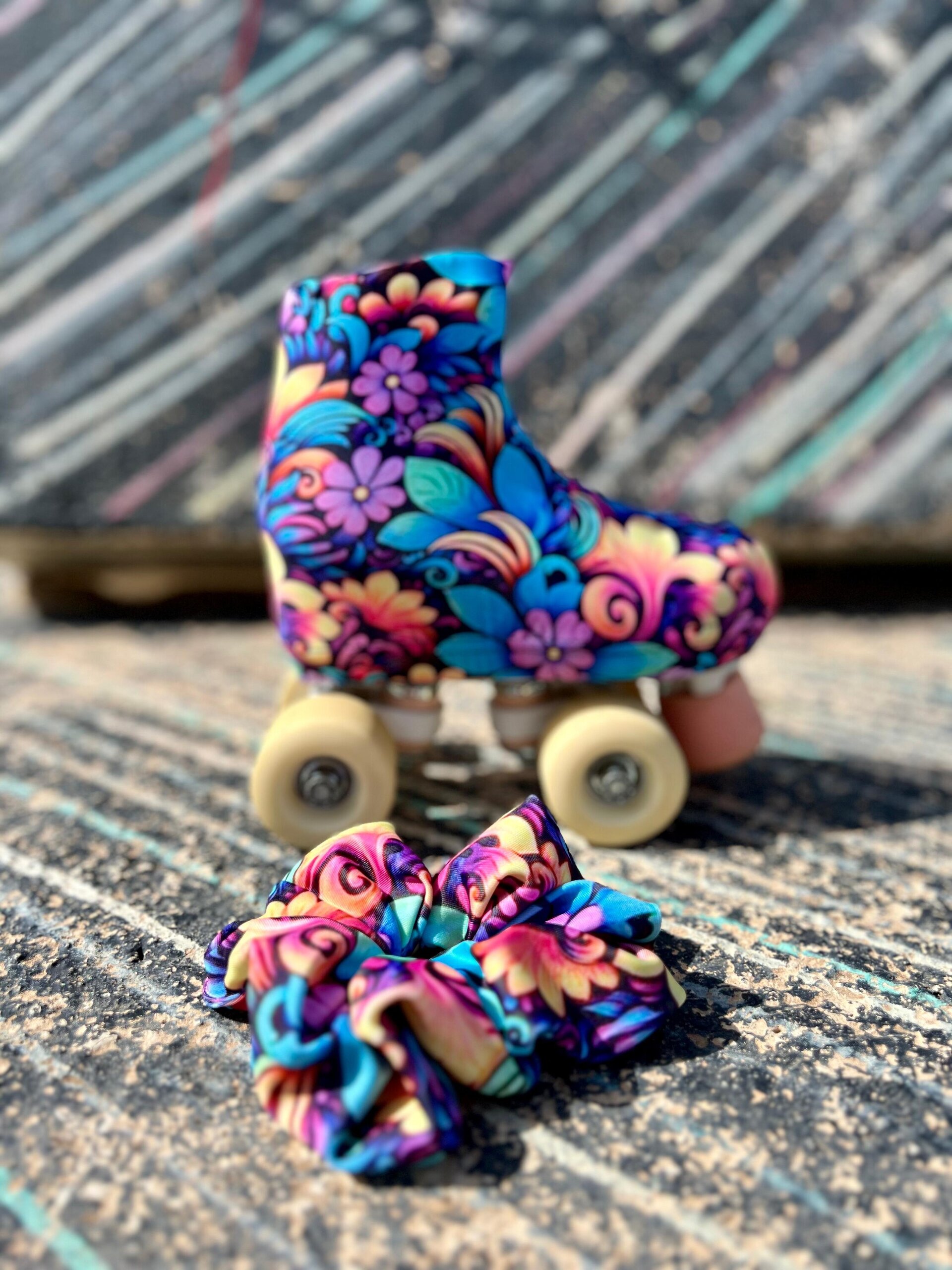 Fundas cubrepatin Flowers - 2