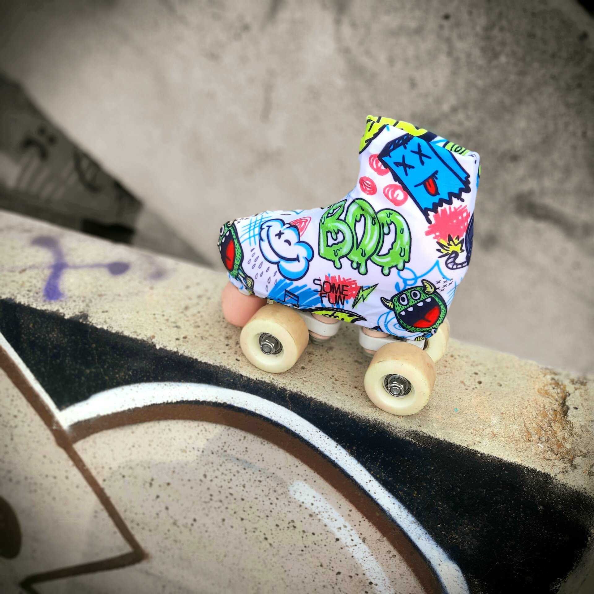 Fundas cubrepatin Monster Boo - 4