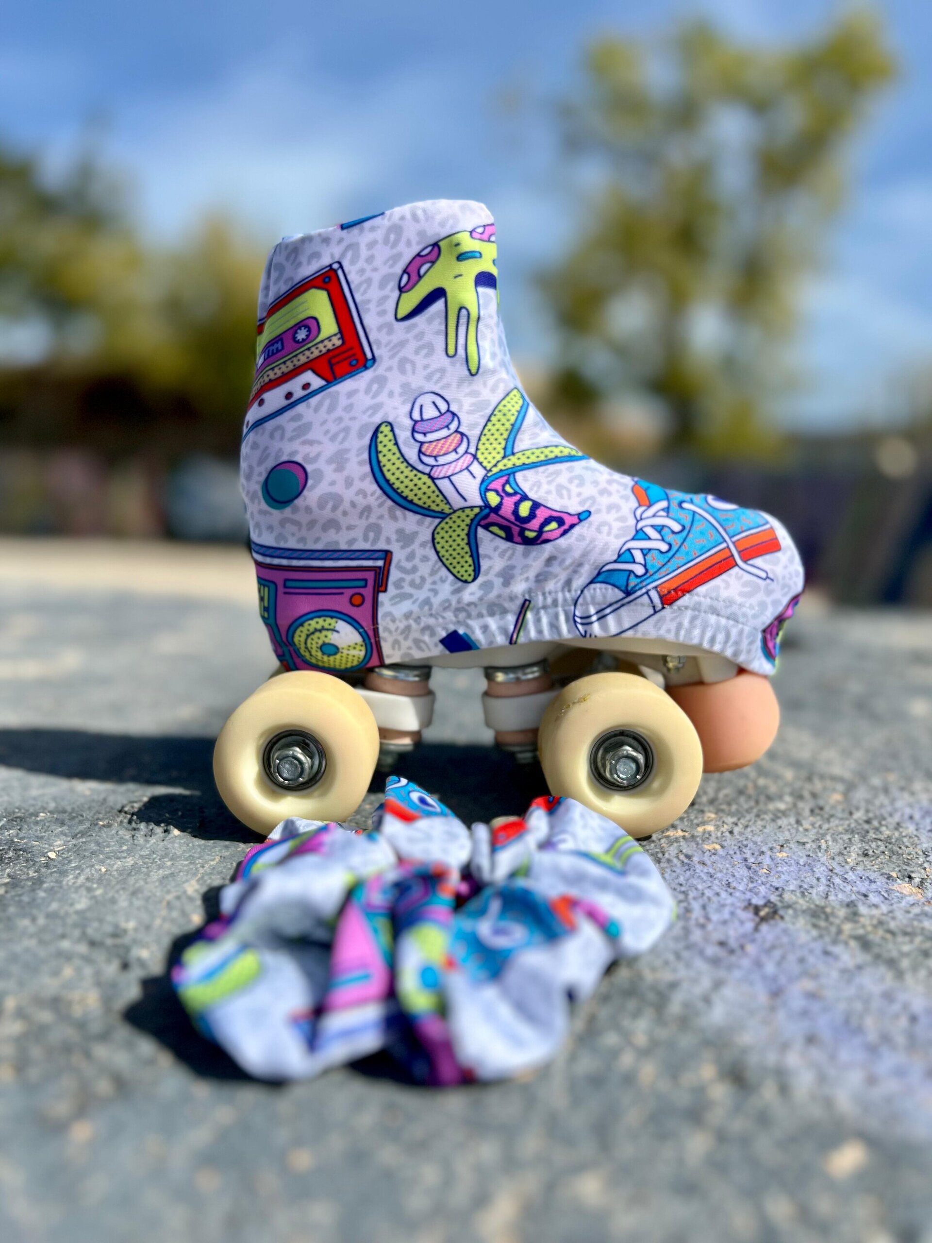 Fundas cubrepatin 90s - 6