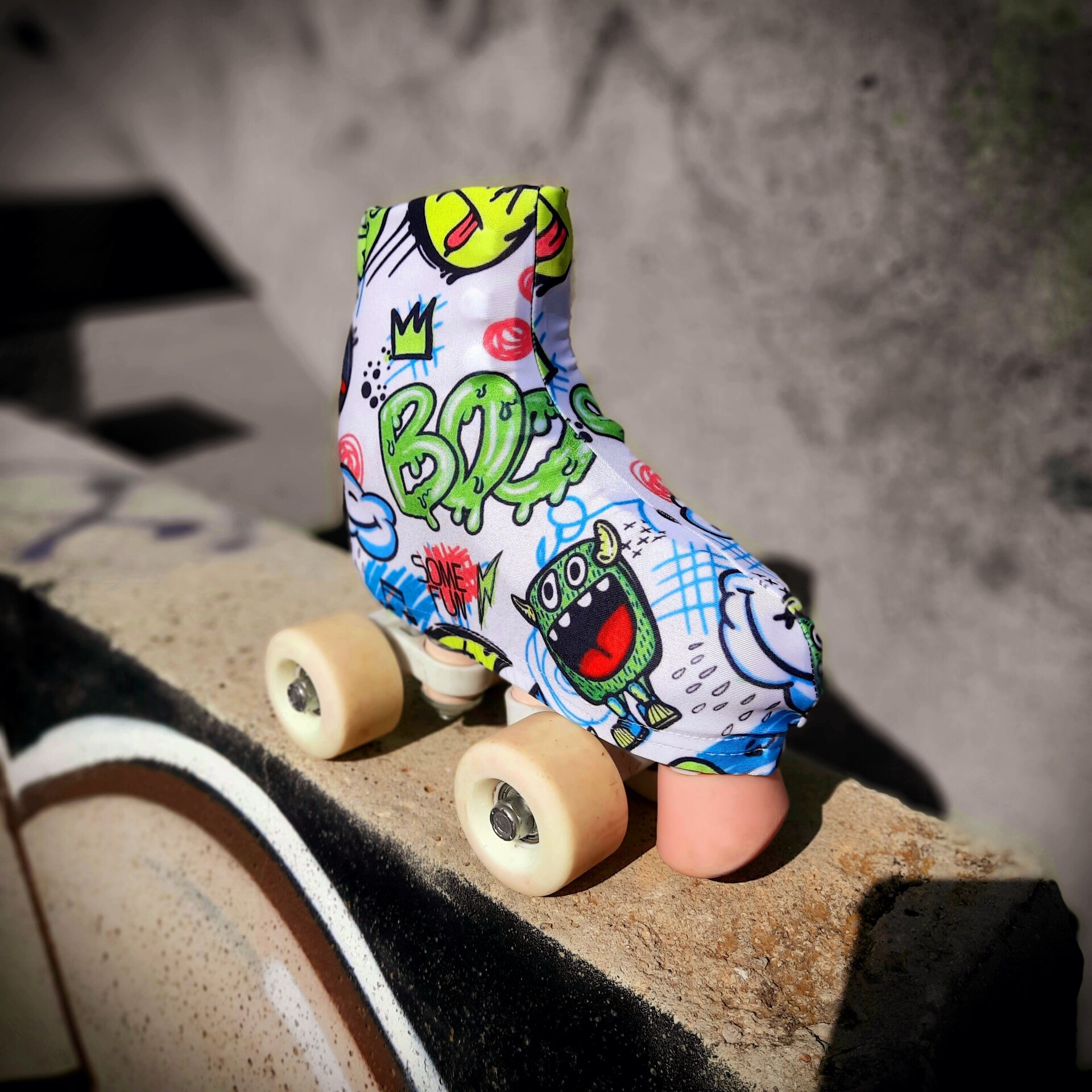 Fundas cubrepatin Monster Boo - 5